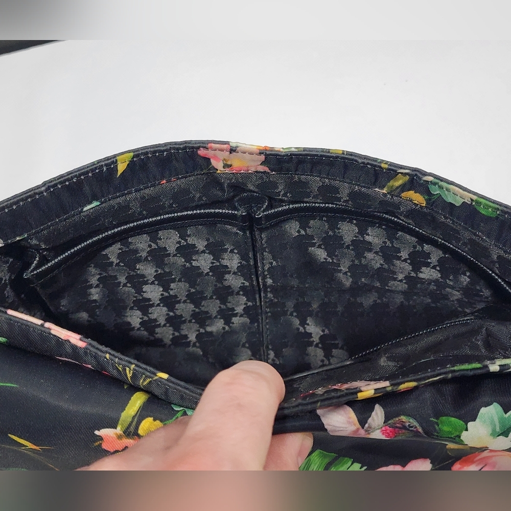 Karl Lagerfeld Black Floral Women's Bag - Picture 11 of 15